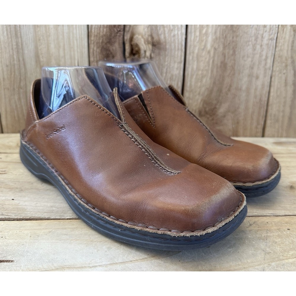 Josef Seibel Comfort Leather Shoes Size 10 / 41 Women's Brown